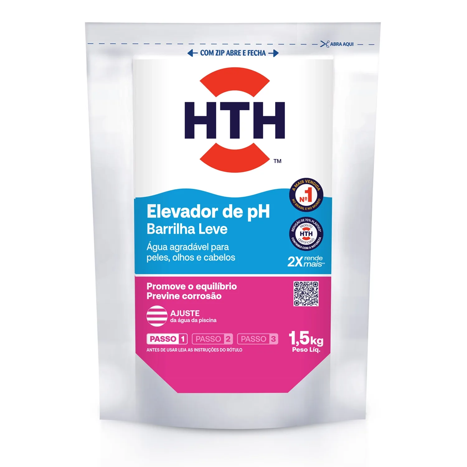 Elevador de pH para Piscina HTH